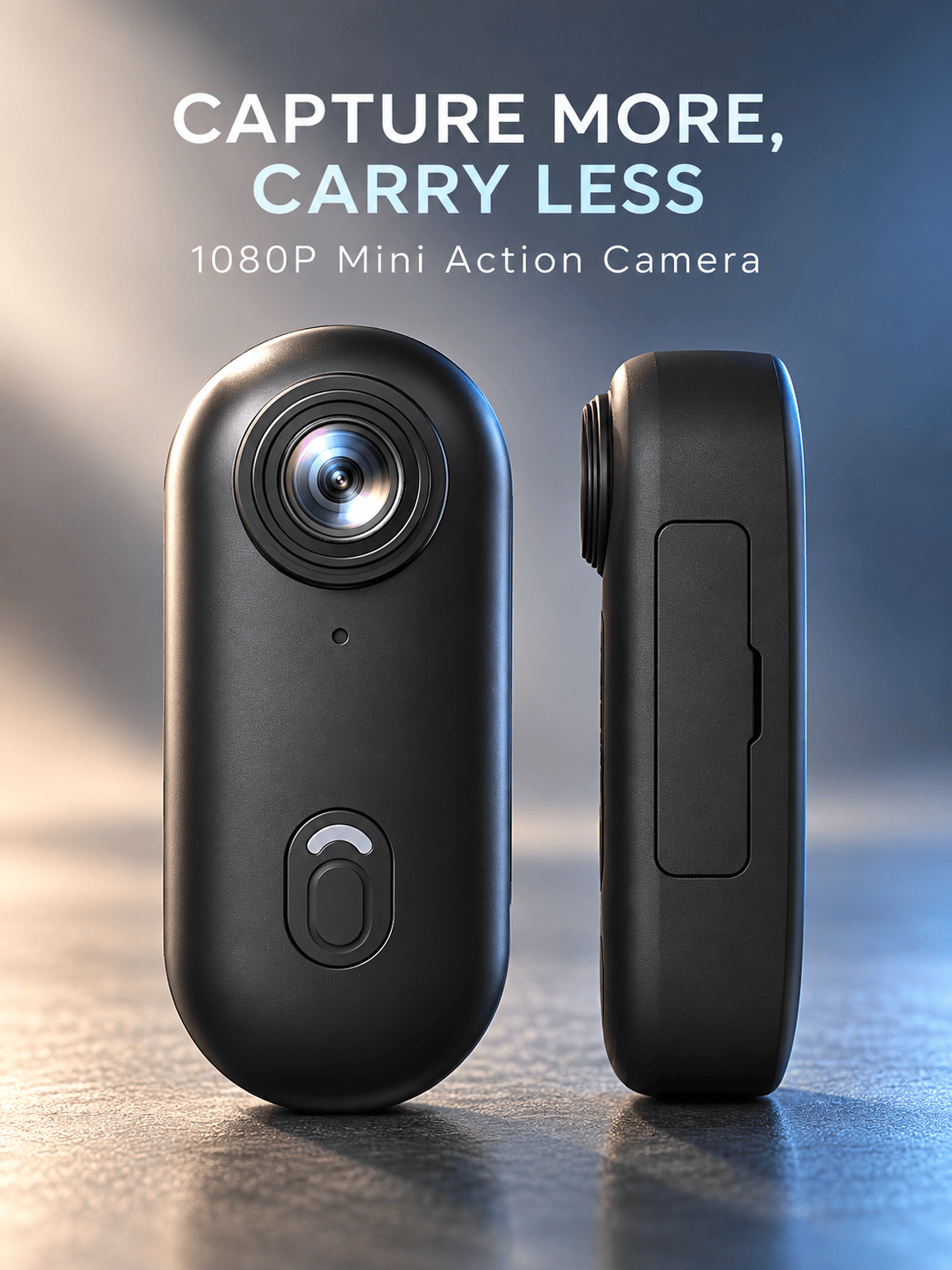 1080P Mini Action Camera with WiFi & Magnetic Mounting Kit